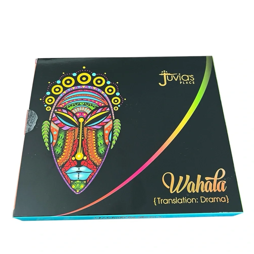 Juvia’s Place Wahala Eyeshadow Palette & Density Makeup Sponge NWT